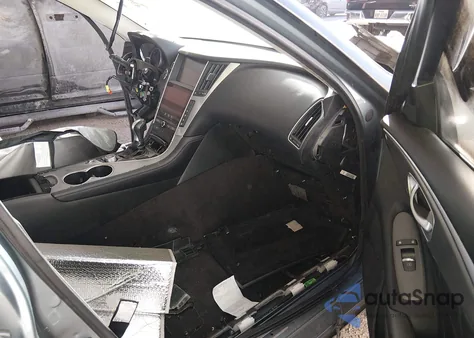 2015 Infiniti Q50 Sport from USA, damaged, VIN JN1BV7AP7FM345643